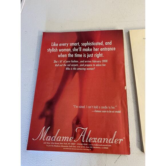 Doll Magazines Vintage Lot 3 Doll Reader Dolls Picture Perfect Water Lily Barbie - Picture 7 of 7